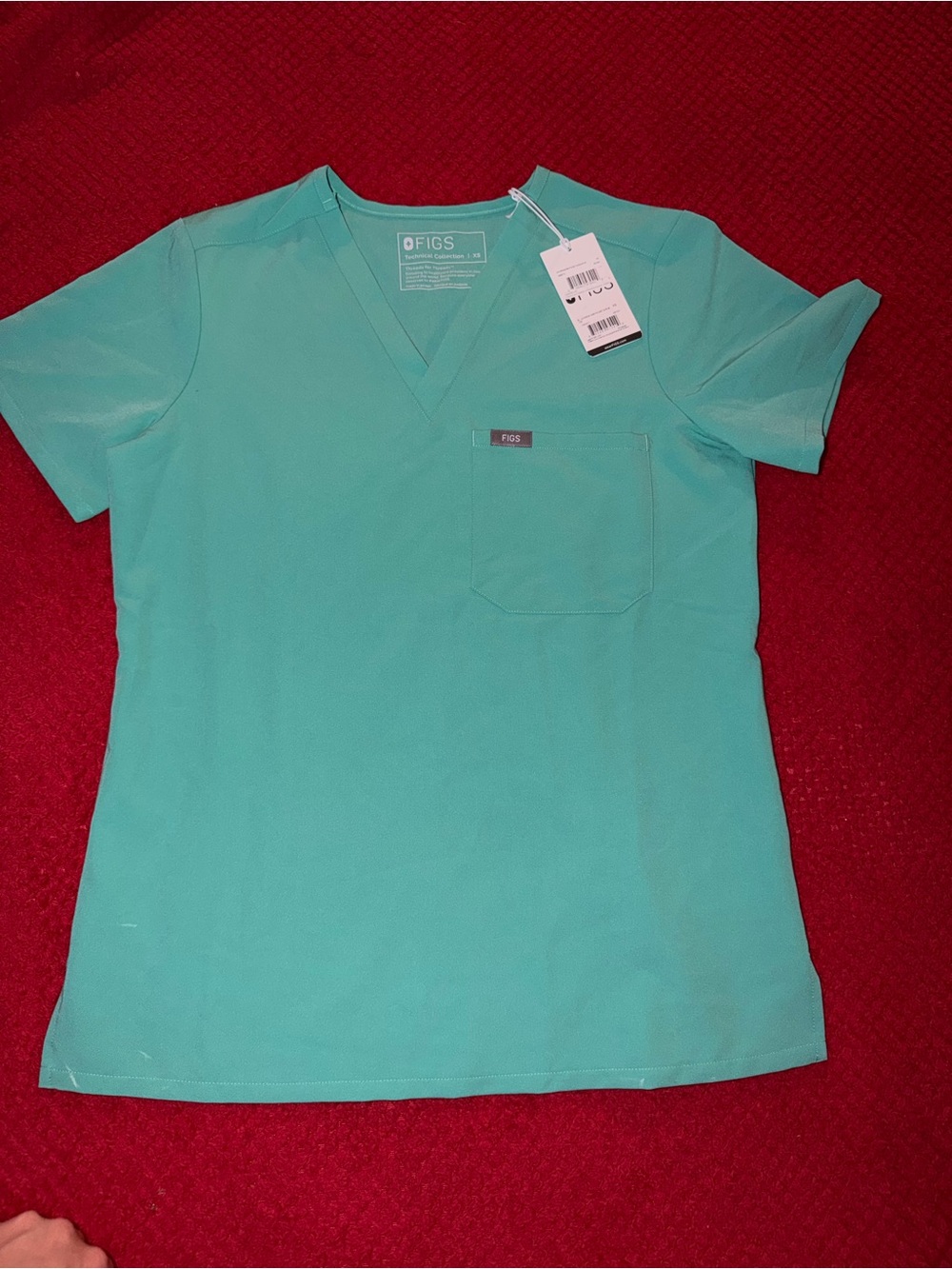 Figs woman's Catarina one pocket scrub top